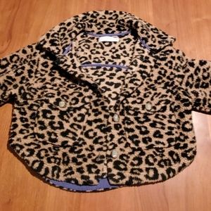 Zara Leopard Print Coat